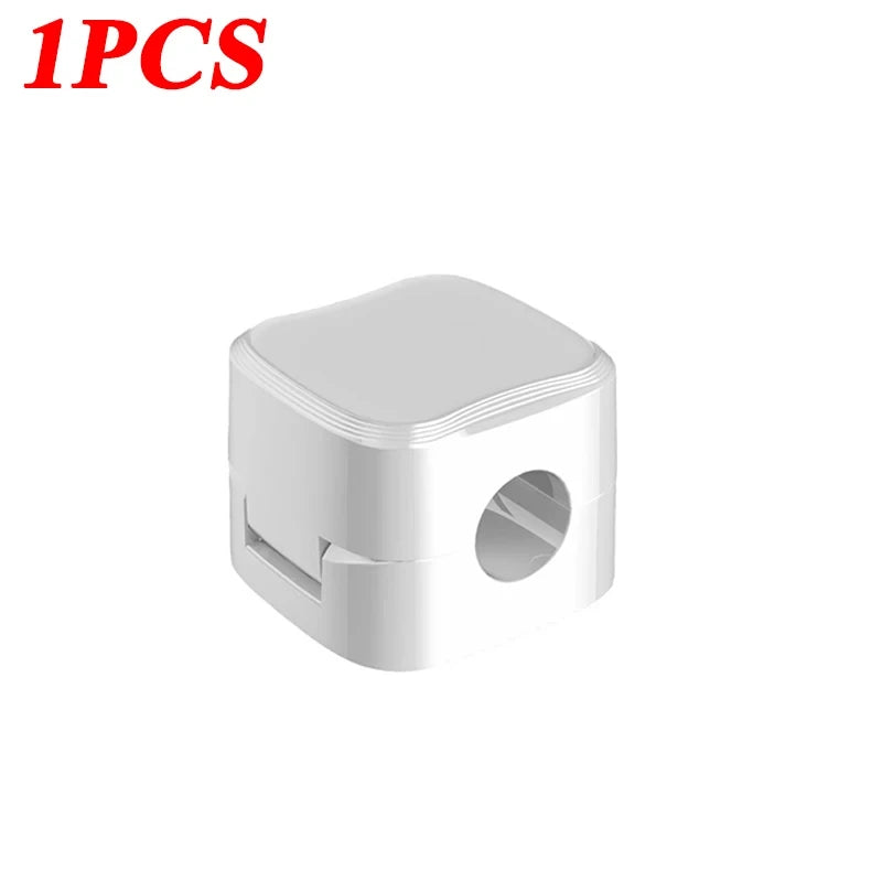 Magnetic Cable Clip Cable Holder Adhesive Wire Keeper Cord Cable Organizer for Home Office under Desk Management